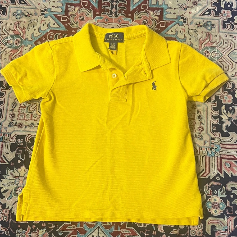 Polo by Ralph Lauren Kids Bright Yellow Polo Shirt